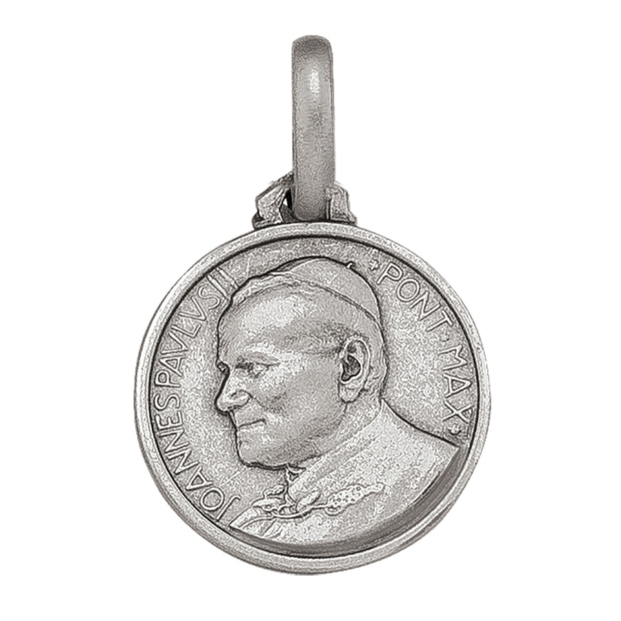 Sterling Silver Pope John Paul Ii Medal
