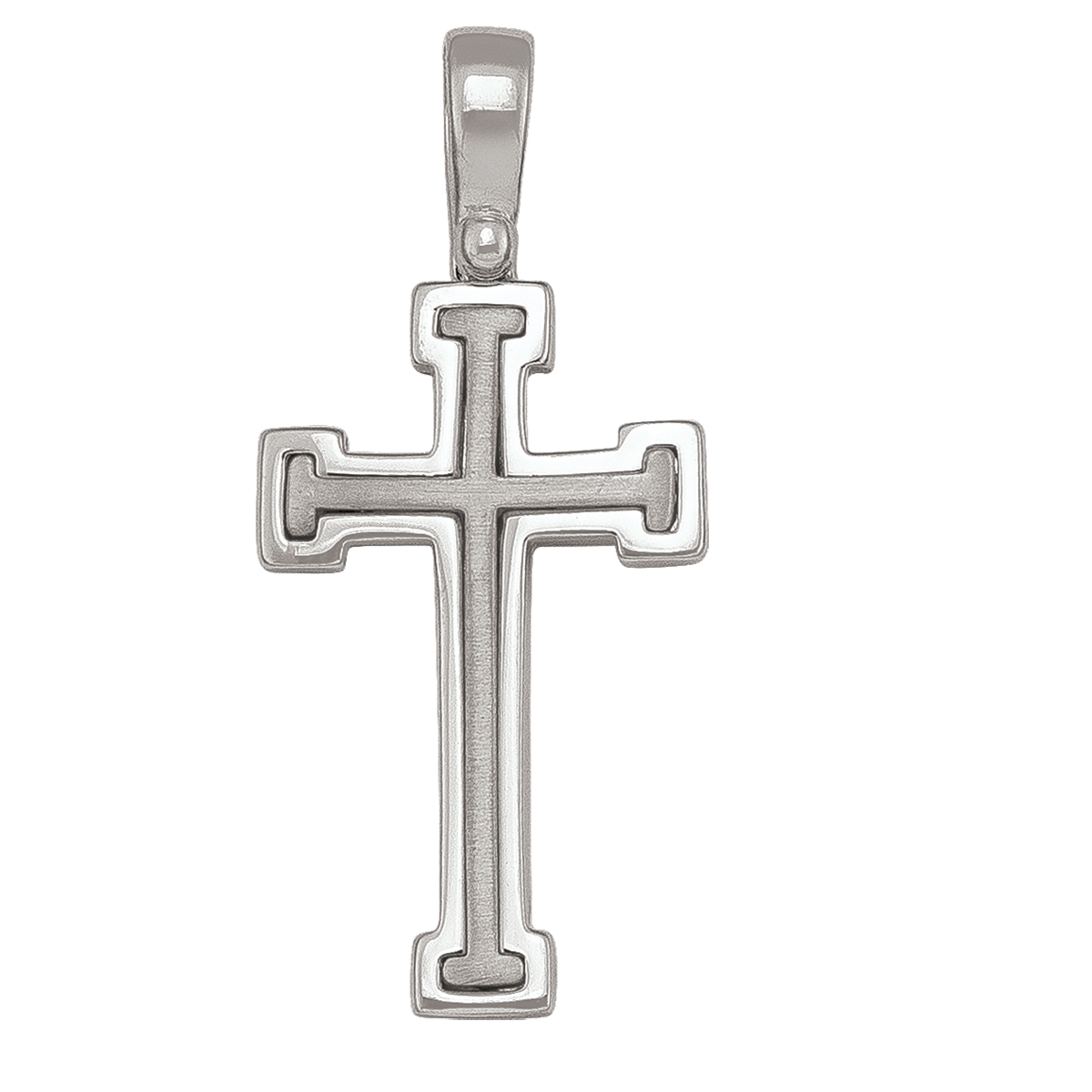 Sterling Silver Fancy Cross