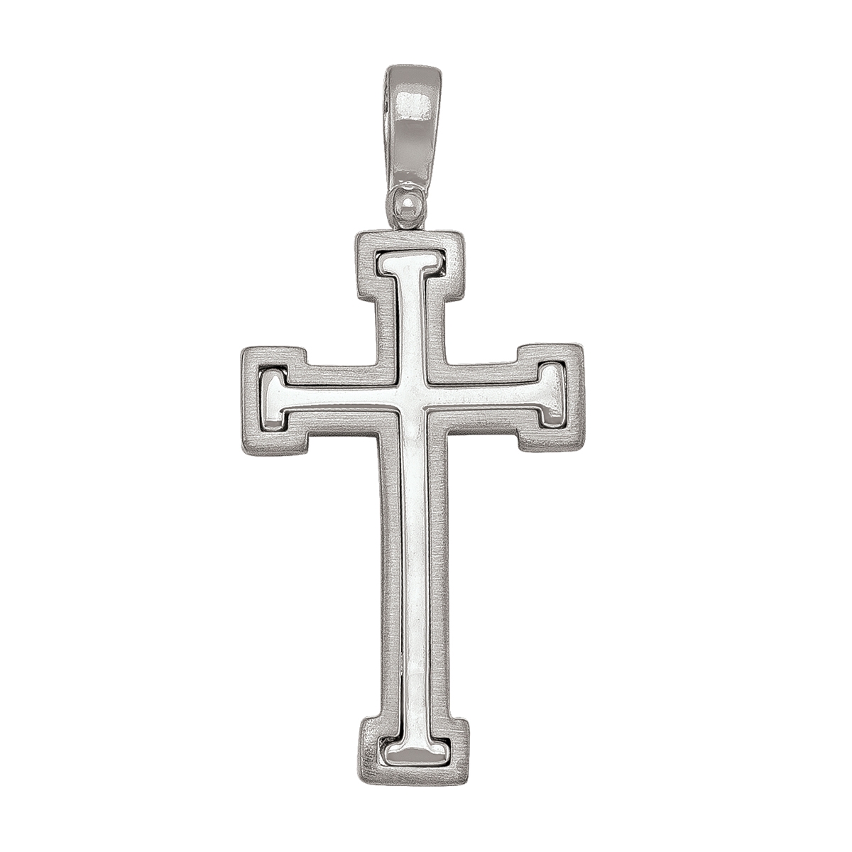 Sterling Silver Fancy Cross