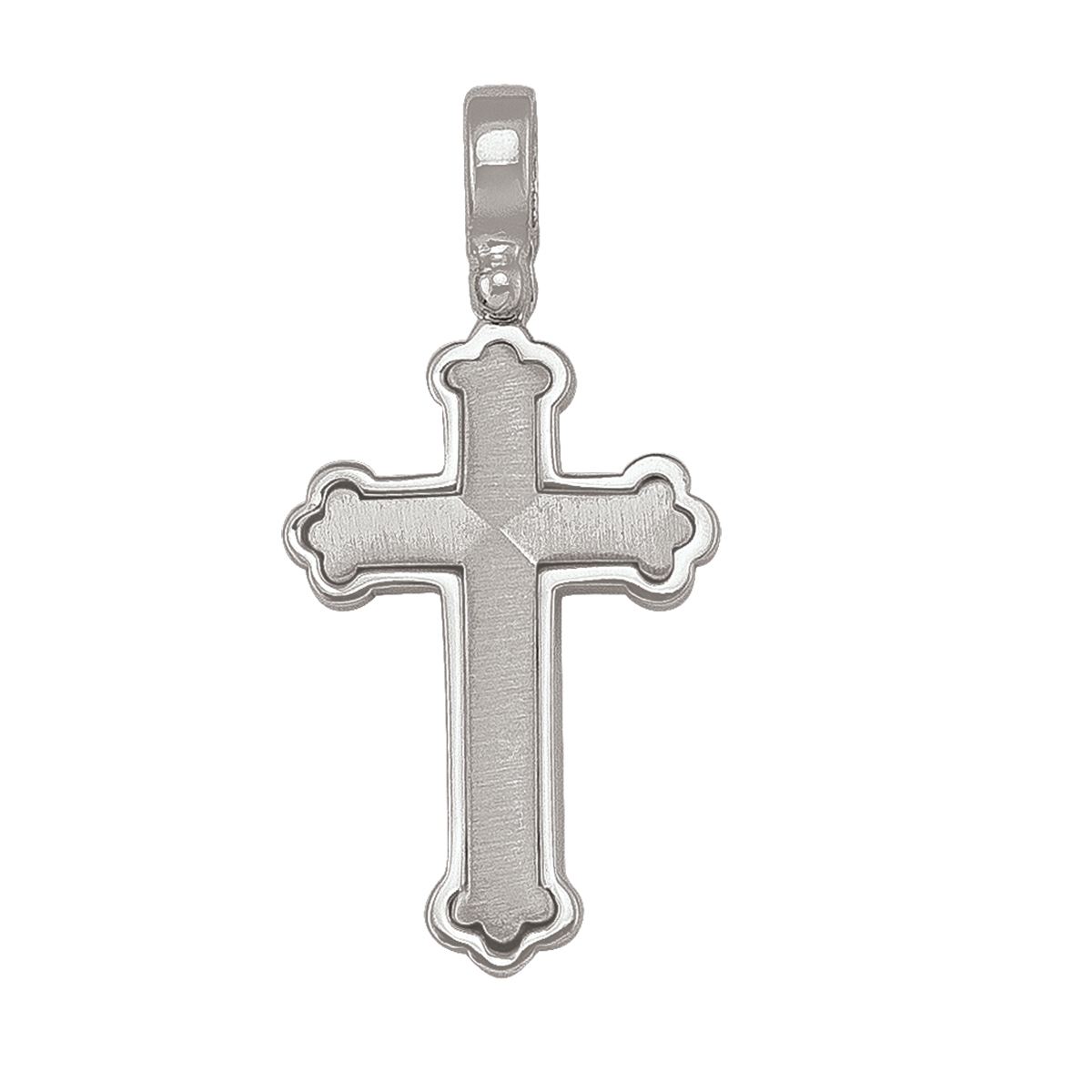 Sterling Silver Fancy Cross