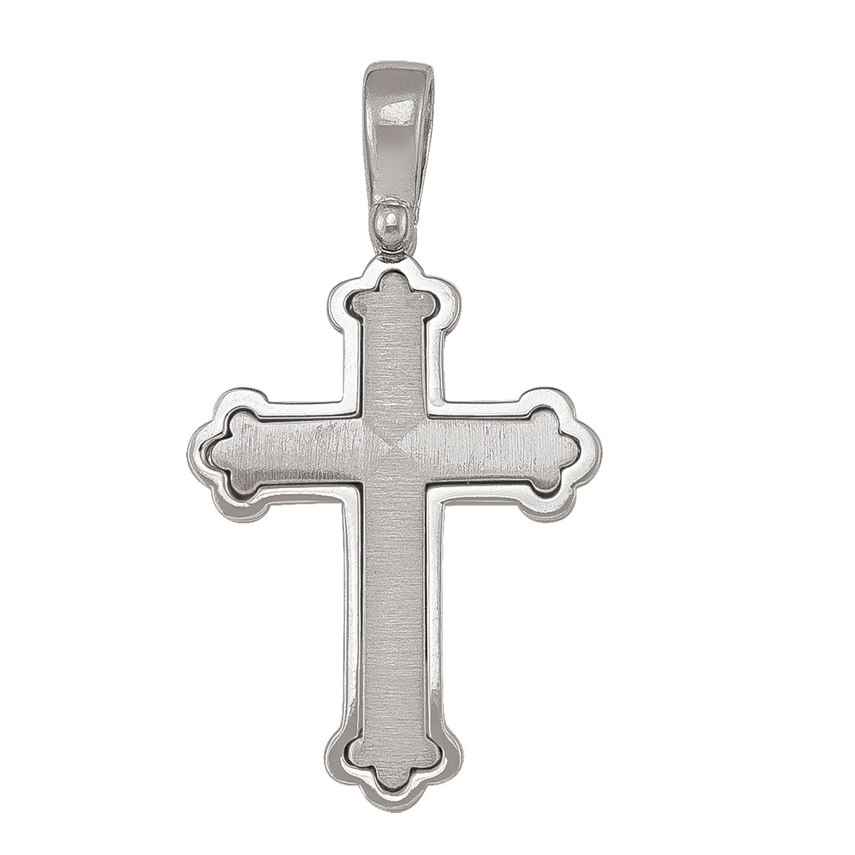 Sterling Silver Fancy Cross