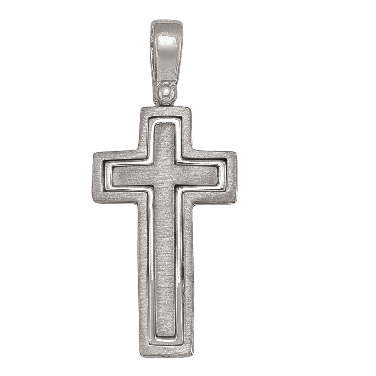 Sterling Silver Fancy Cross