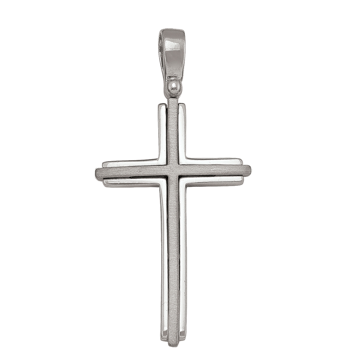 Sterling Silver Fancy Cross