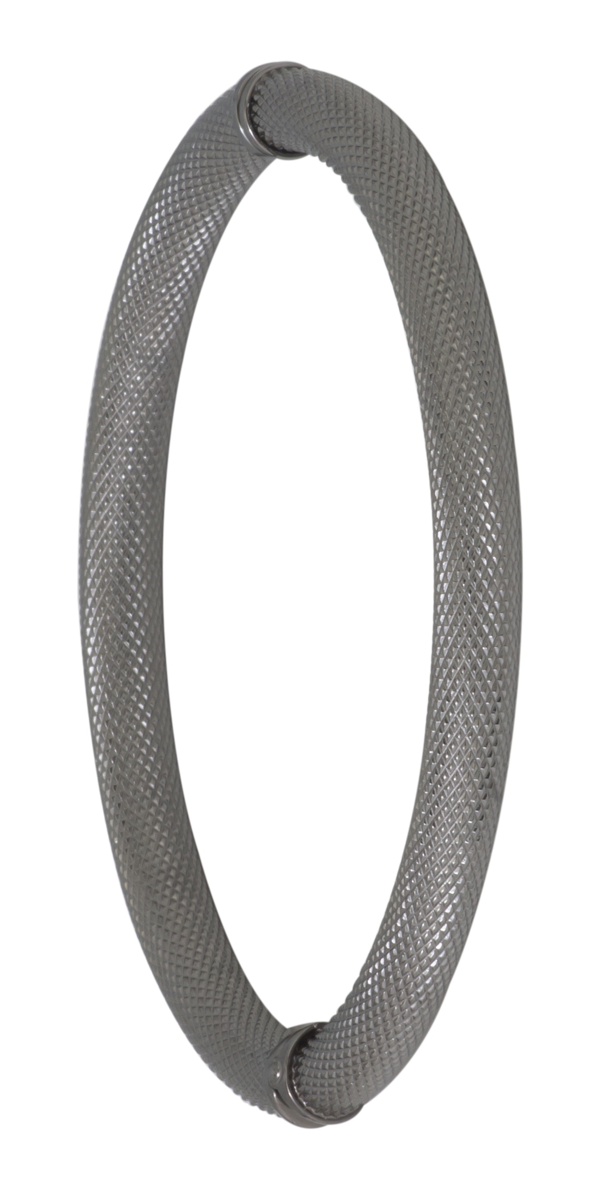 Slv17 Sterling Silver Black Rhodium Bangle