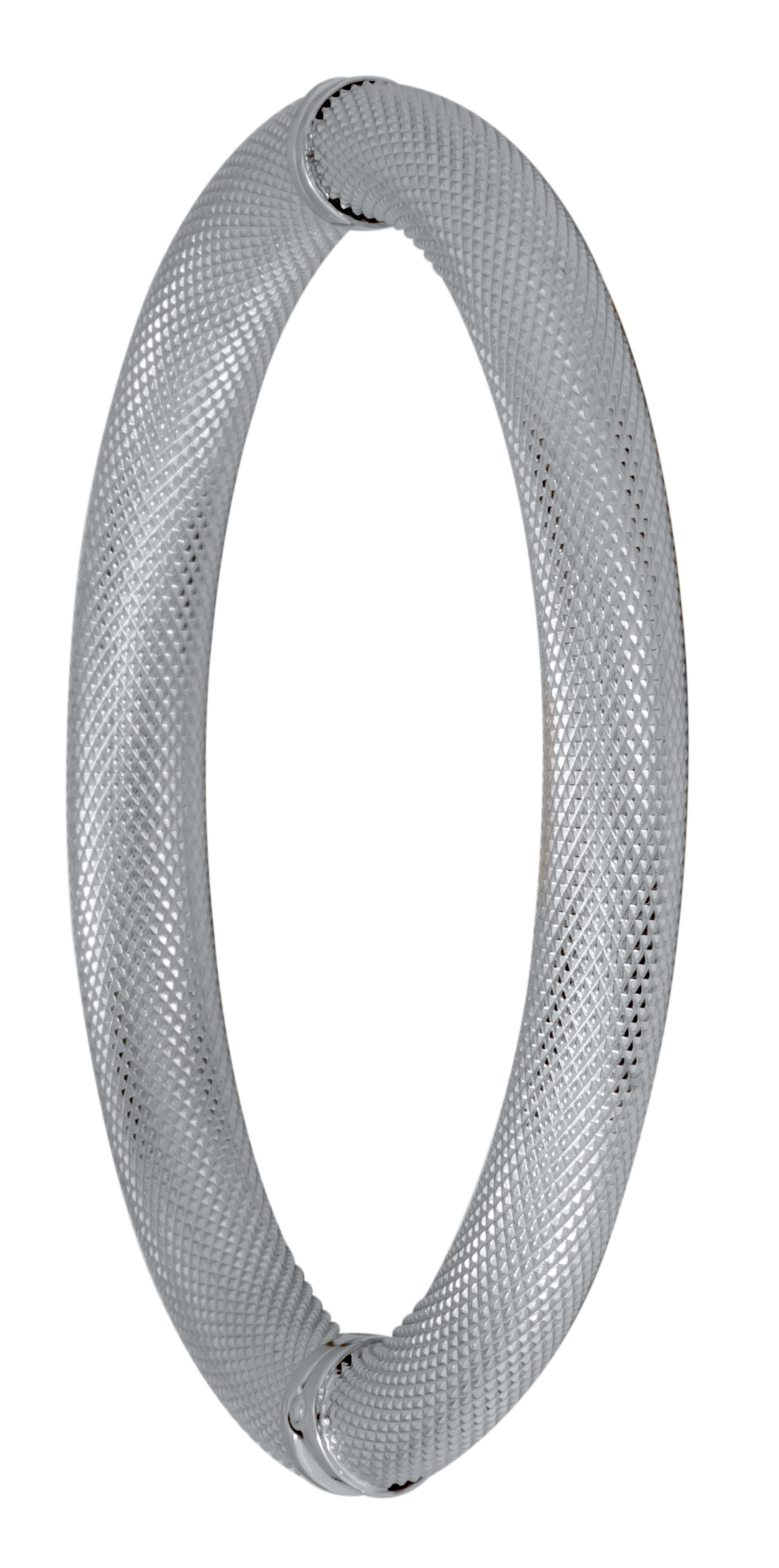 Slv18 (8Mm) Sterling Silver Textured Bangle