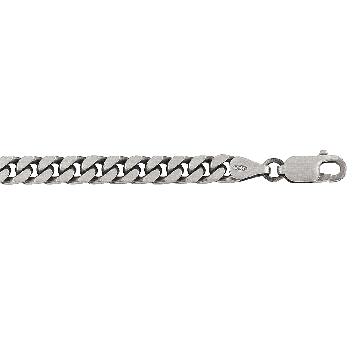 Sterling Silver Oxidized Link - SS - Silver - 22
