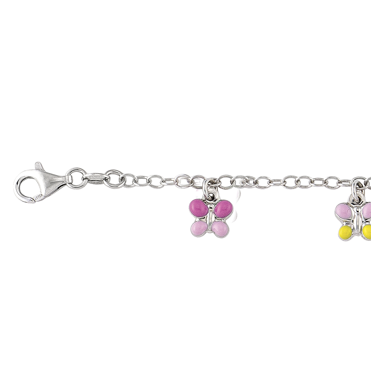 Sterling Sivler Butterfly Bracelet