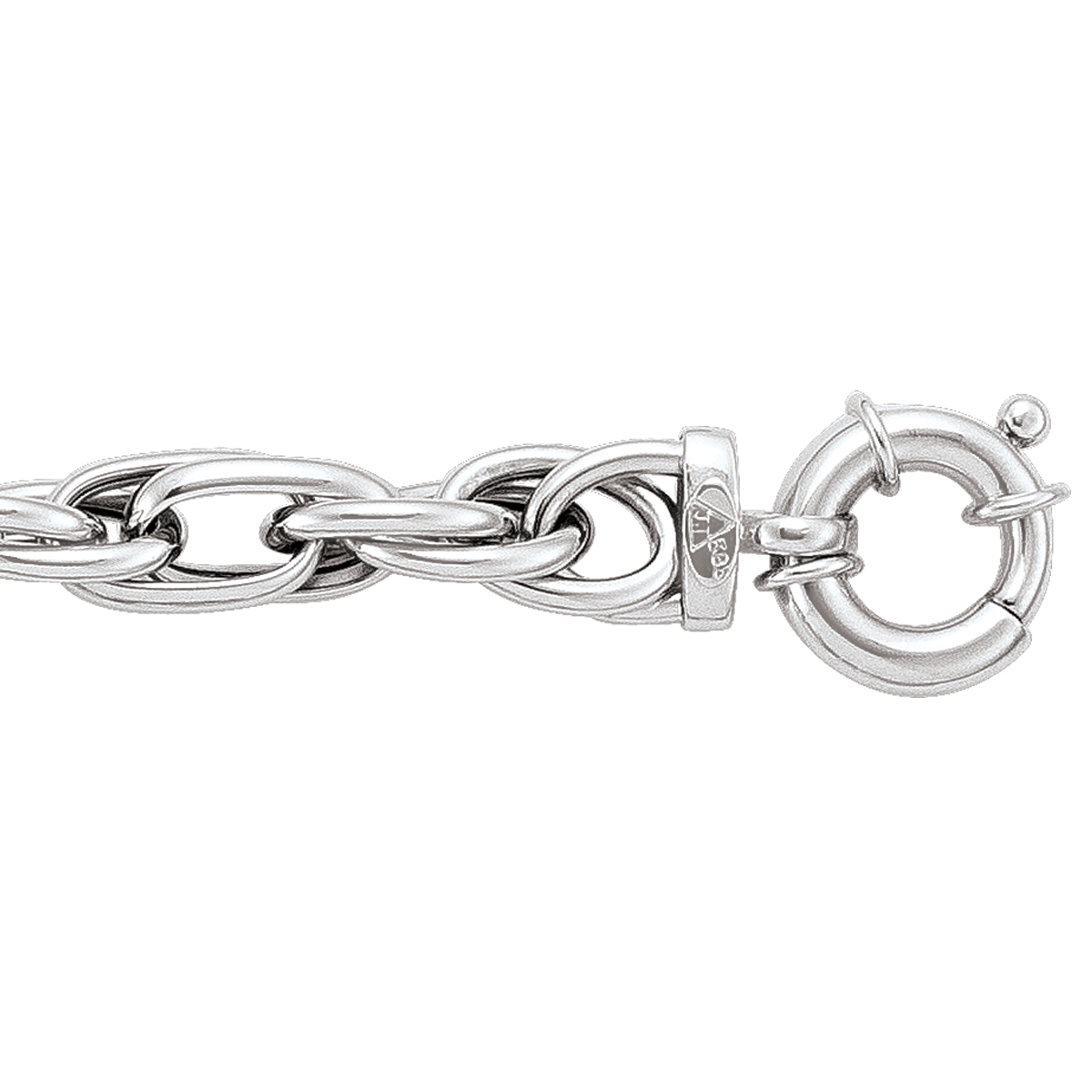 White Gold Hollow Fancy Bracelet
