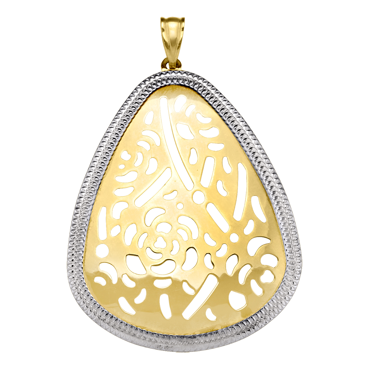 Two Tone Fancy Pendant