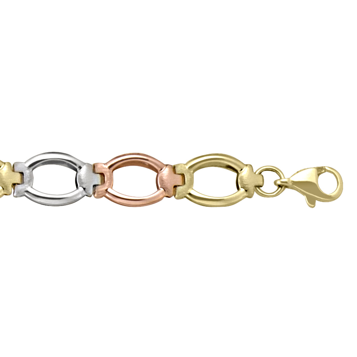 Tri-Colour Hollow Fancy Bracelet