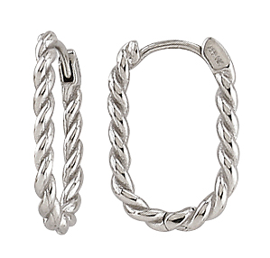 Teca290-Wg Twisted Hoop Oval