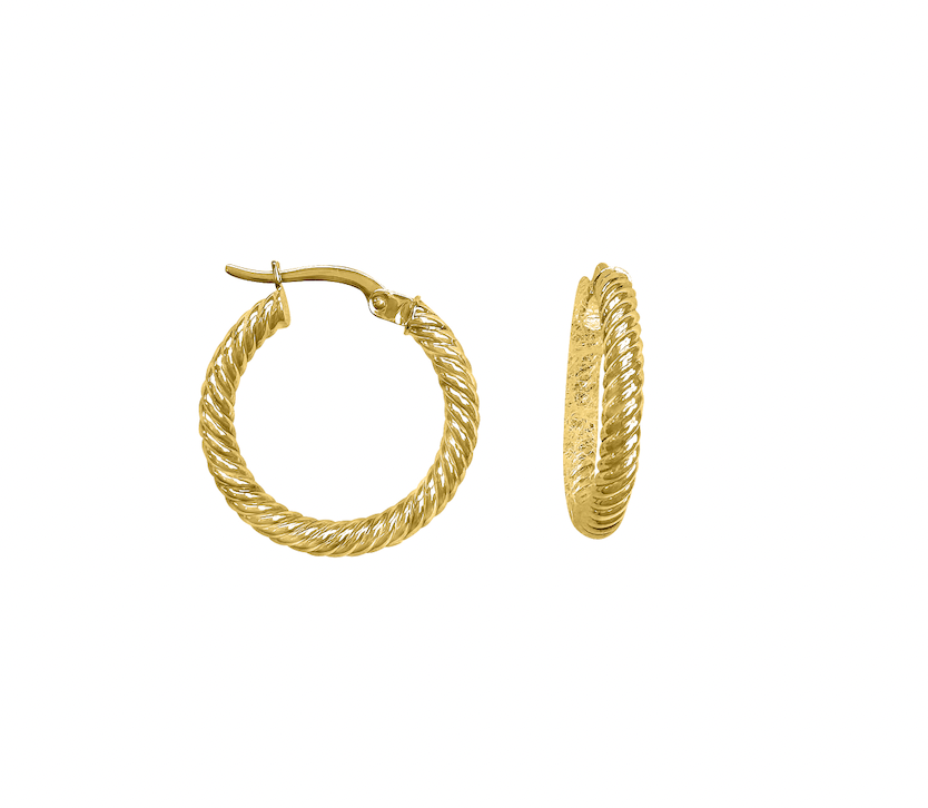 Teca304-Yg Classic Round Rope Hoop