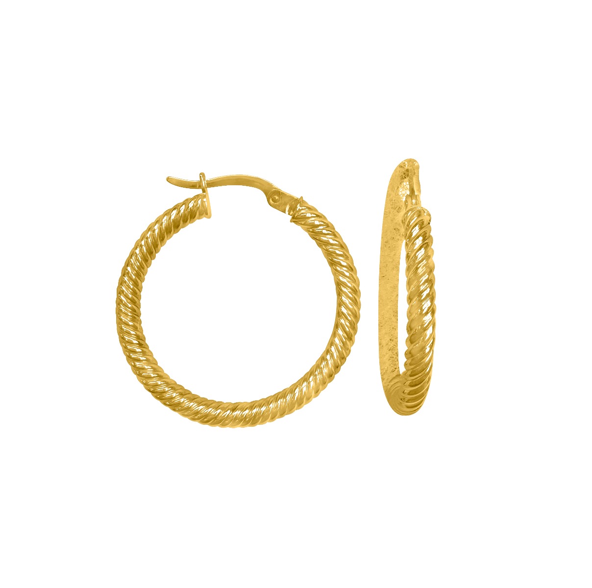 Teca305-Yg Large Round Rope Hoop