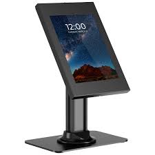 Mount-It! iPad Countertop Stand Anti-Theft Lockable iPad 10.9 10.2 Pro 11 Air Models – Black