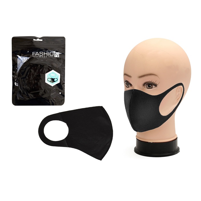 Face Mask – Cloth Black Washable Breathable No Returns PPE