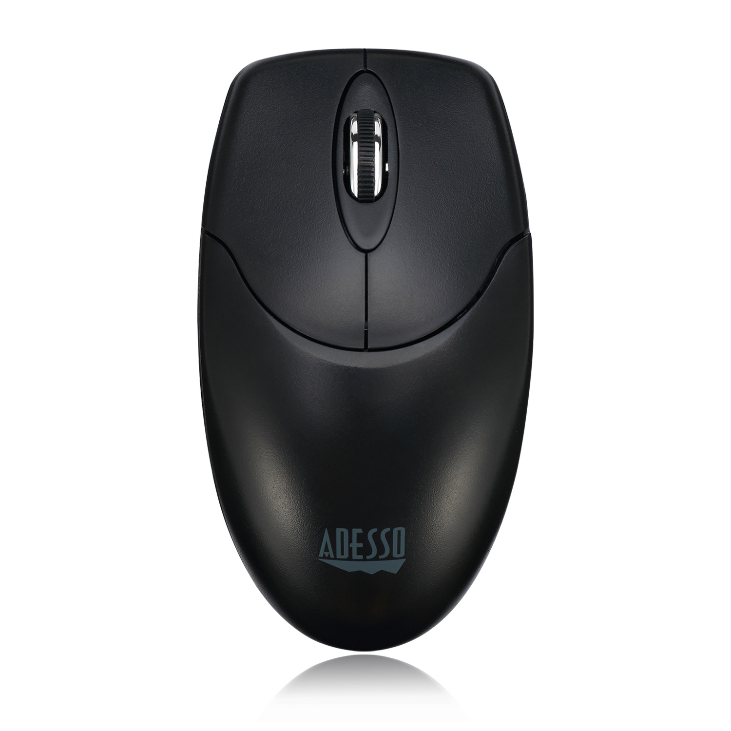 Adesso Mouse Wireless Antimicrobial M60 3 Buttons optical scroll up to 1200dpi PC/Mac - Black