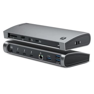 Alogic Docking Station USB-C 11-in-1 Dual Monitor Thunderbolt 4 3x 4K Ultra HD 60Hz 96W Power Delivery Fast Data 40Gbps Blaze – Space Grey