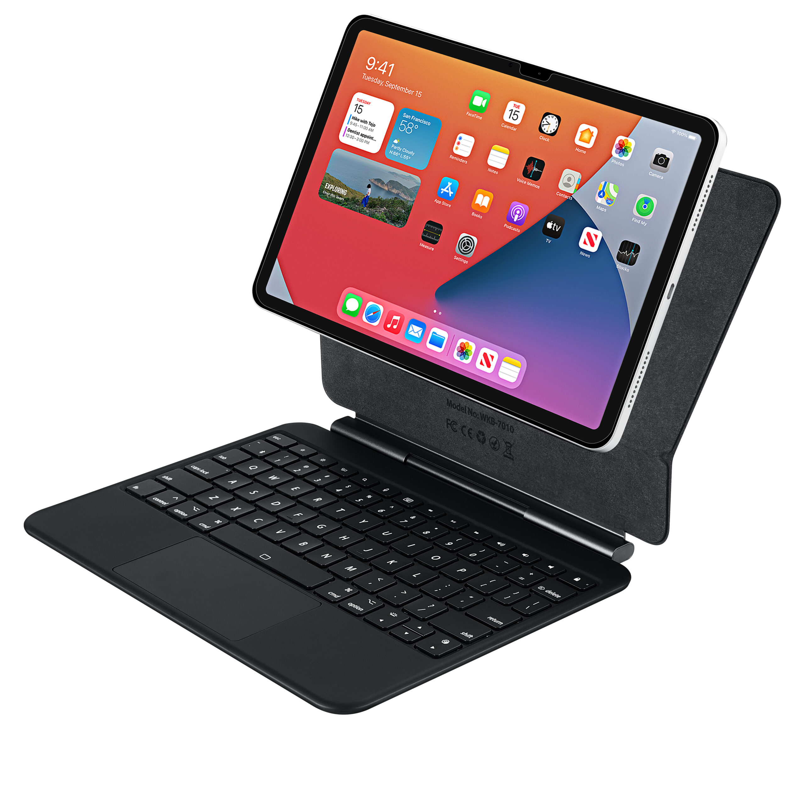 Adesso Bluetooth Keyboard for iPad Pro 11", iPad Pro 10.9", M4 Gen