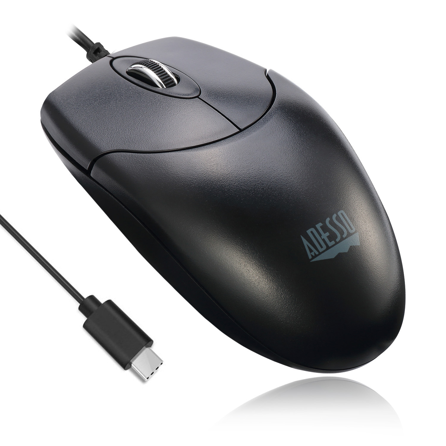 Adesso Typ Desktop full size mouse (TAA Compliant)