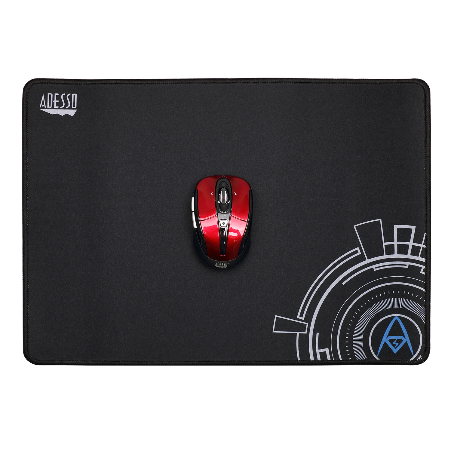Adesso Universal Mouse Pad Elastic Fibre Anti-Slip 9in x 7in