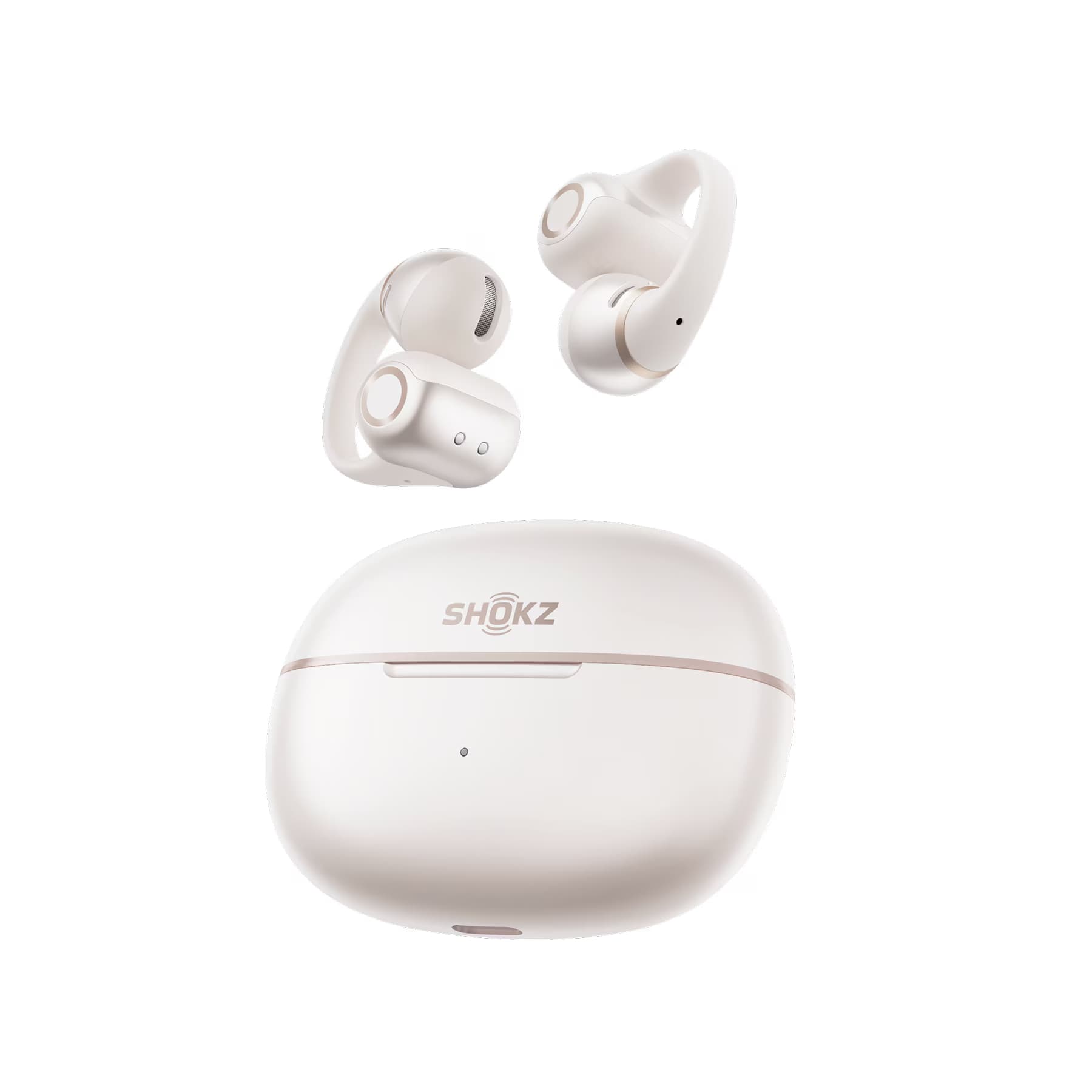 Shokz OpenDots 2 WHITE Open-Ear True Wireless Earbuds