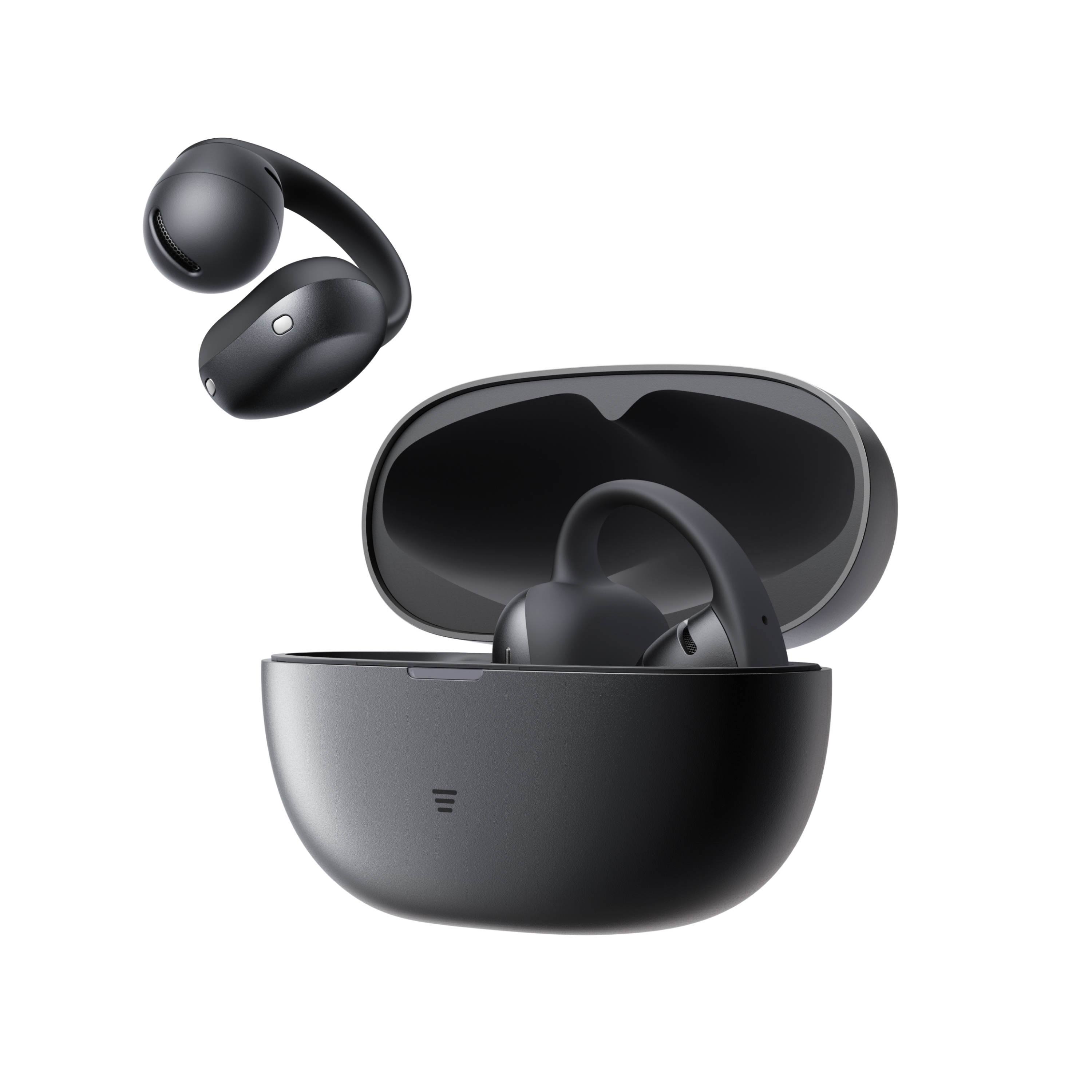 Shokz OpenDots Air BLACK Open-Ear True Wireless Earbuds