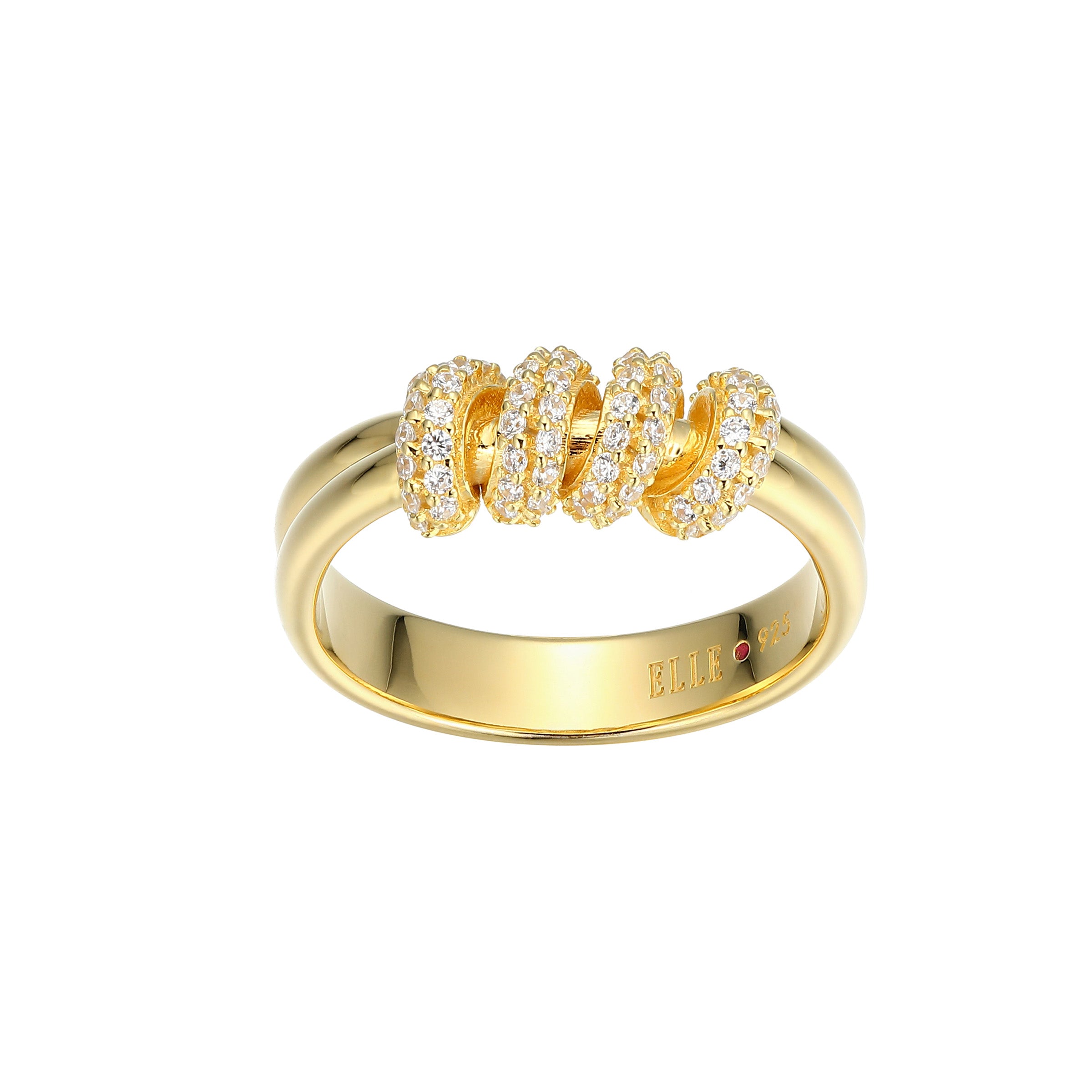 LR0244 - Eternal Twist Ring - Size 8