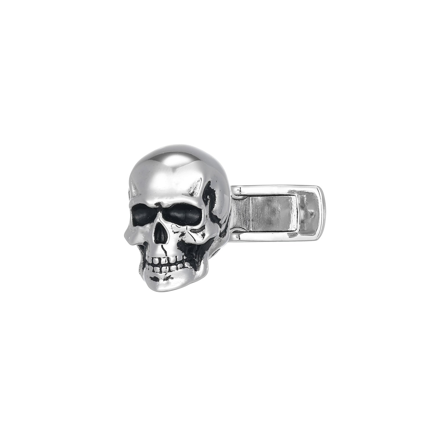 UC0040 - Dark Reign Rhodium Finish Sterling Silver Cufflinks