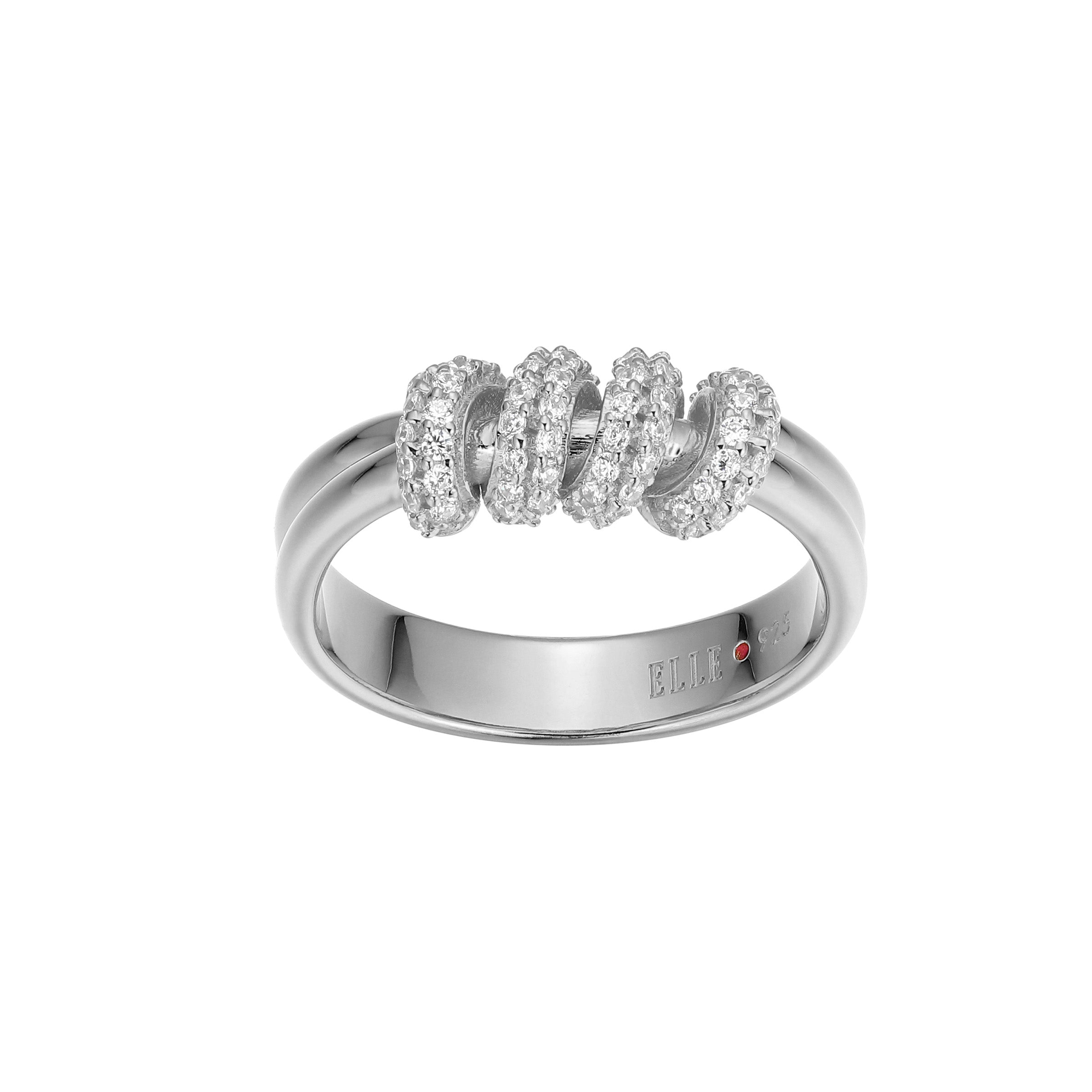 LR0243 - Eternal Twist Ring - Size 6