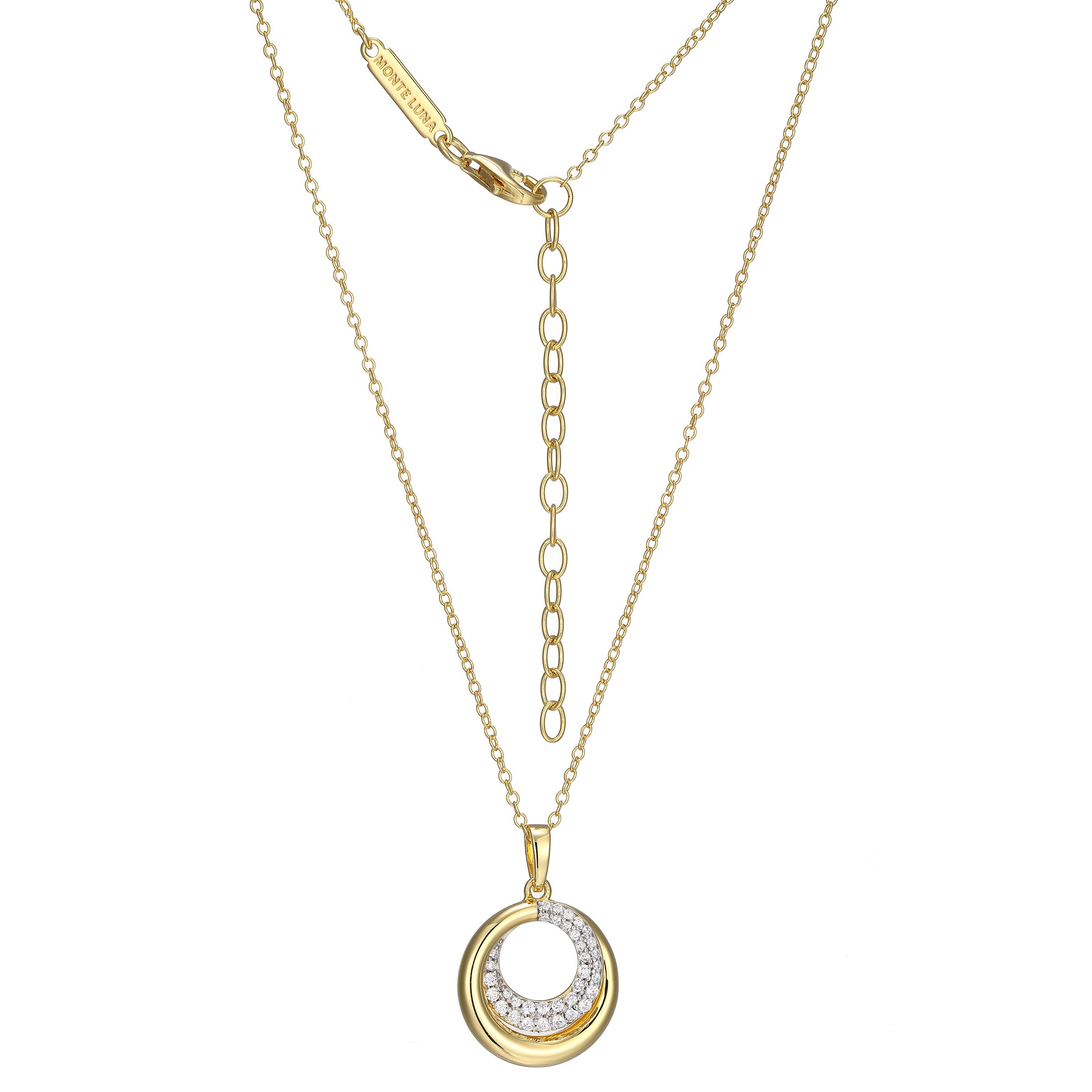 MN0107 - Adorn Lab-Created Diamond Pendant Necklace