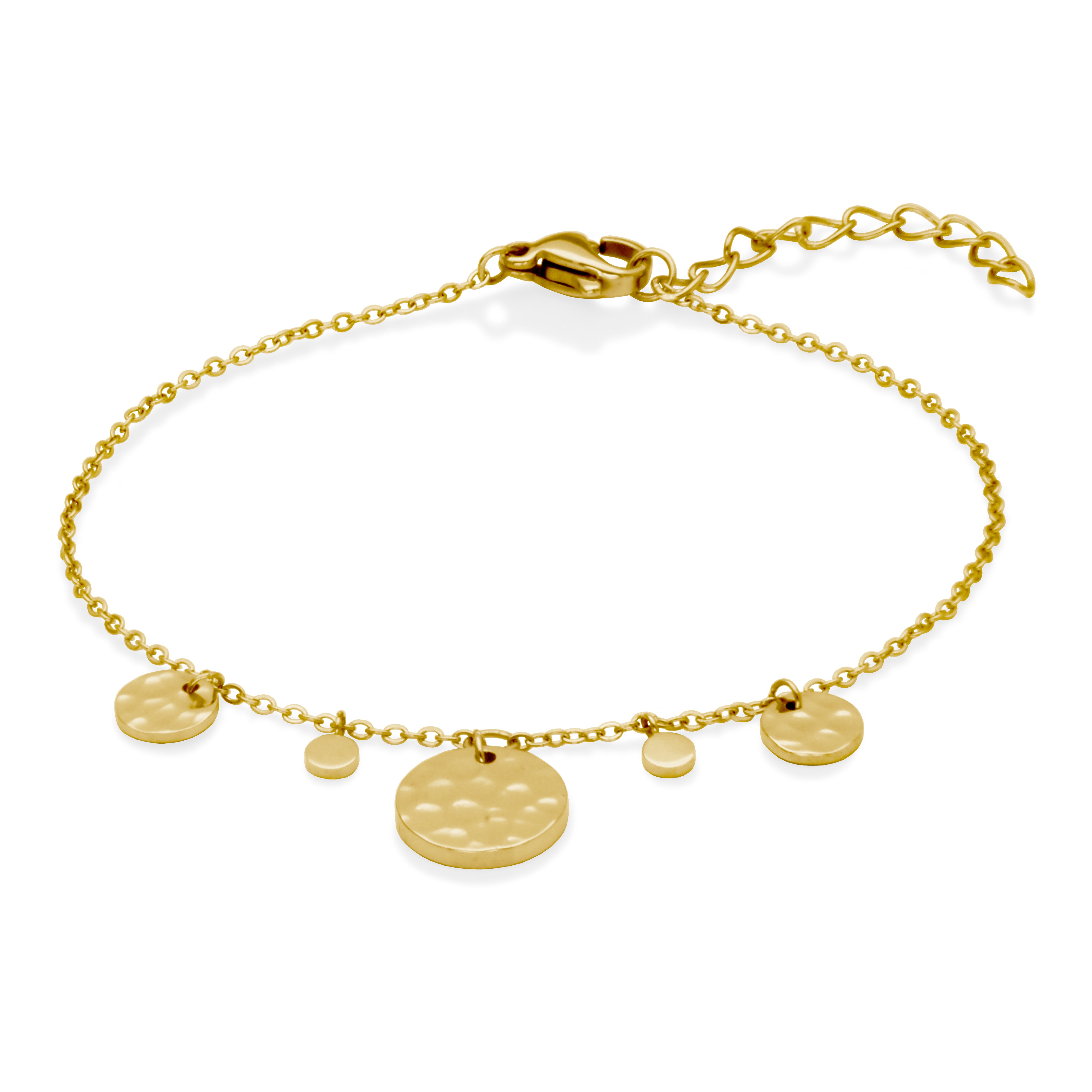 Steelx Ipgd Hammered Multi-Disc Chain Brac 6.75+1.25"
