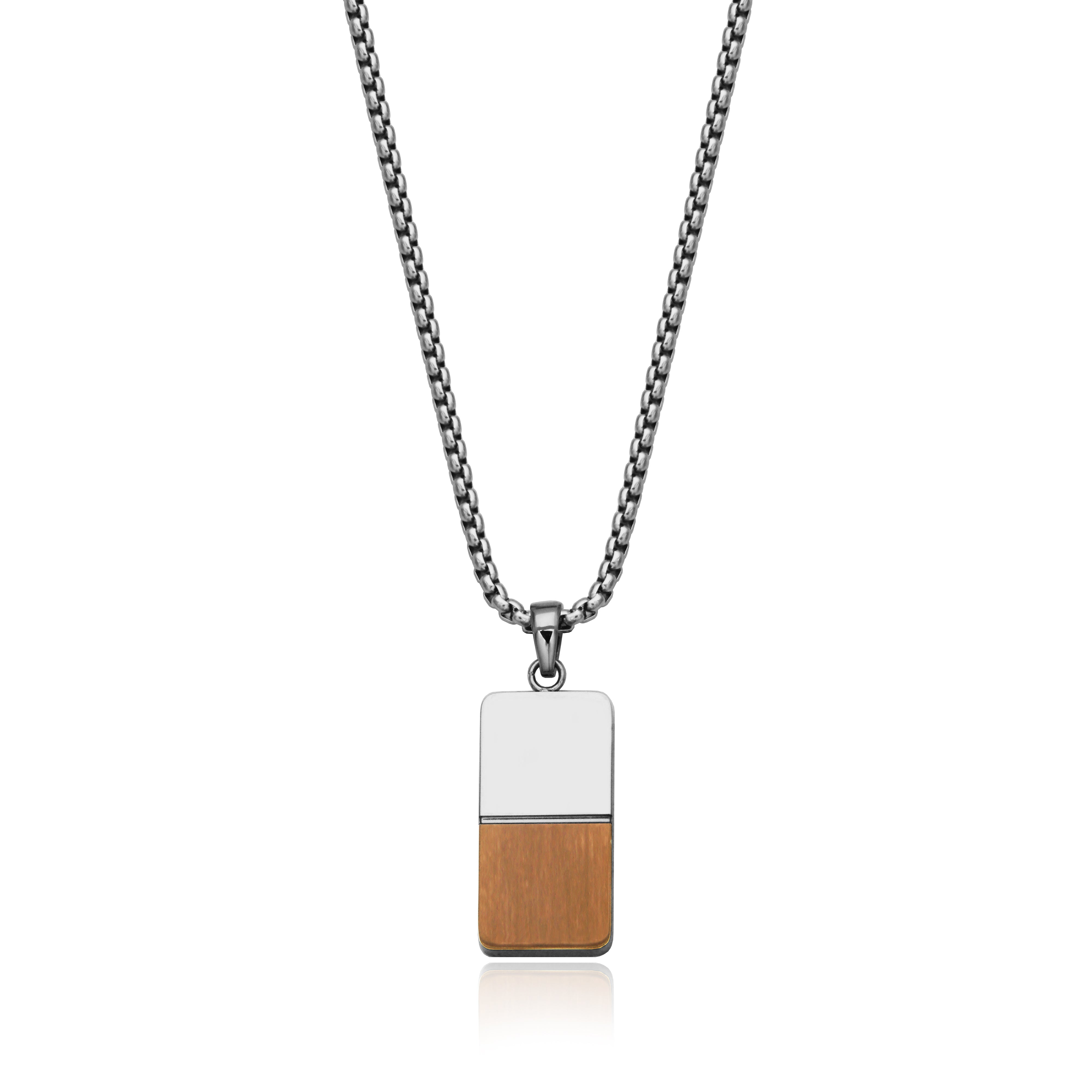 Steelx Ip Coffee Dog Tag Pend  2Mm 22''