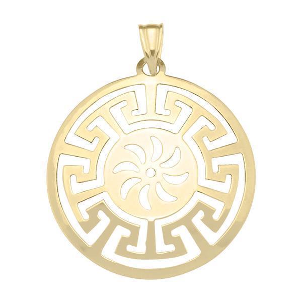 10K Yellow Gold Fashion Pendant - Drop - 10KY