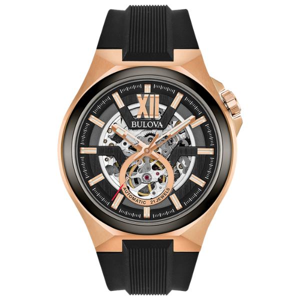 98A177 Classic Automatic Silicone Men Watch