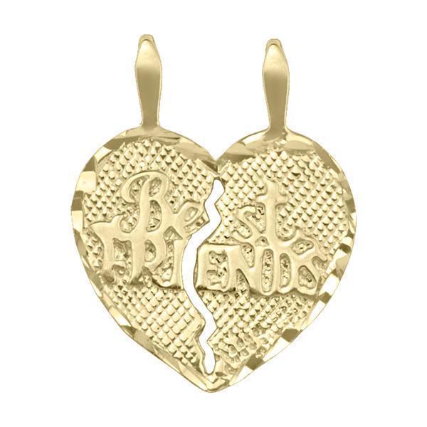10K Gold Charm - Best Friends - 10KY