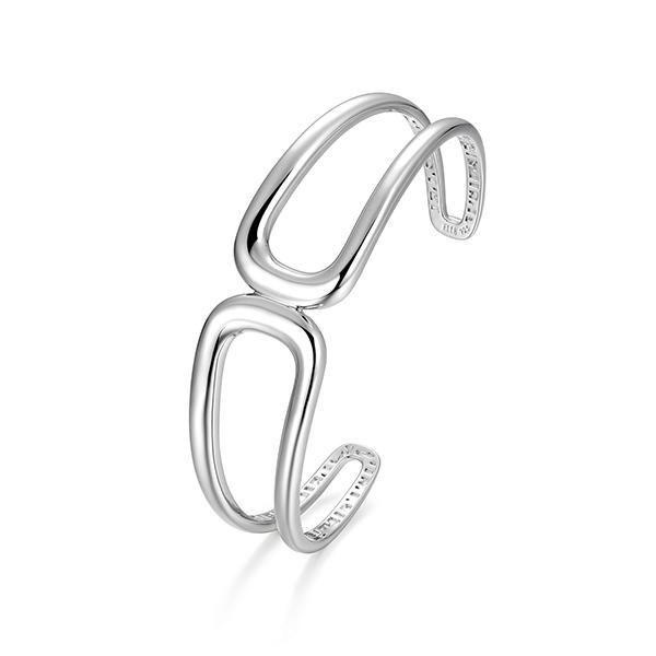 BR1LAQBA-W-7 Citadel Open Cuff Bangle Size 7