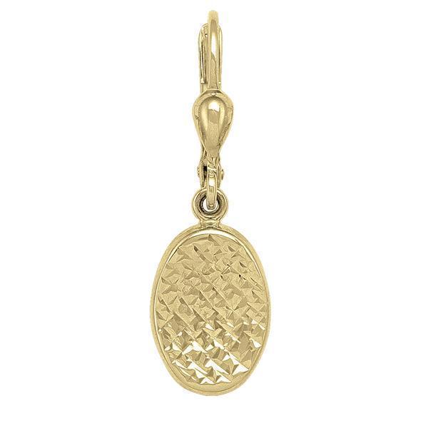 10K Gold Fashion Drop Earrings - 2.0gm - 10KY