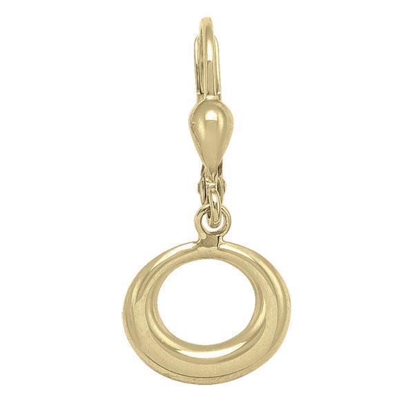 10K Gold Drop Earrings - 1.5gm - 10KY