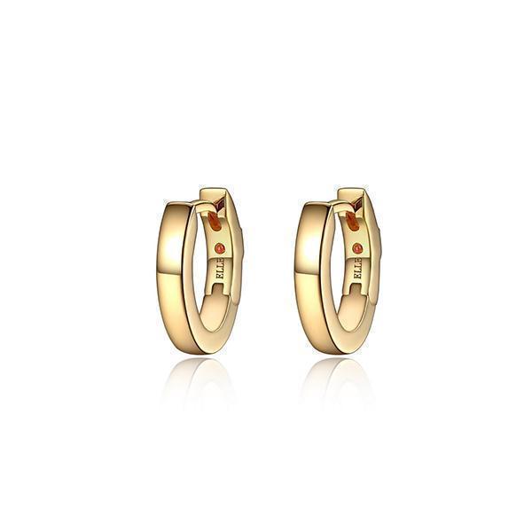 E32LC96-Y "Hoops" Sterling Silver Mini Hoop Earrings