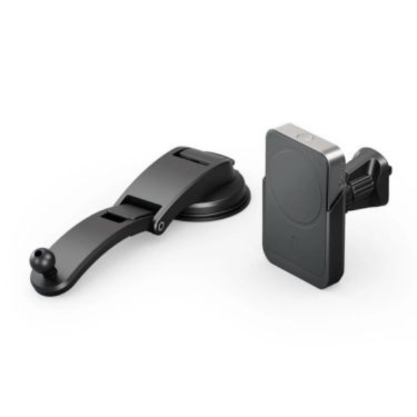 MS53390 Qi Car Charger 15W Vent  and  Dashboard Mount with Matrix plus  5000mAh Powerbank with 30W USB-C Car Charger  and  USB-C to USB-C Charging Cable