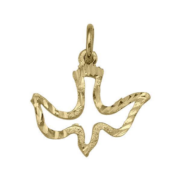 10K Gold Charm - Dove - 10KY