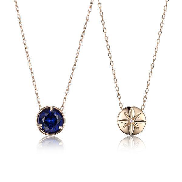 Celebration Gems September Birthstone Necklace - Blue