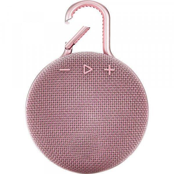 Compact and Powerful Sound Wireless Bluetooth Speaker, Perfect for On-the-Go Adventures and Outdoor Activities KIClip3Max for Universal Cell Phone And Bluetooth Device - Pink