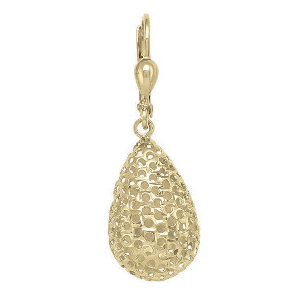 10K Gold Fashion Drop Earrings - 10KY