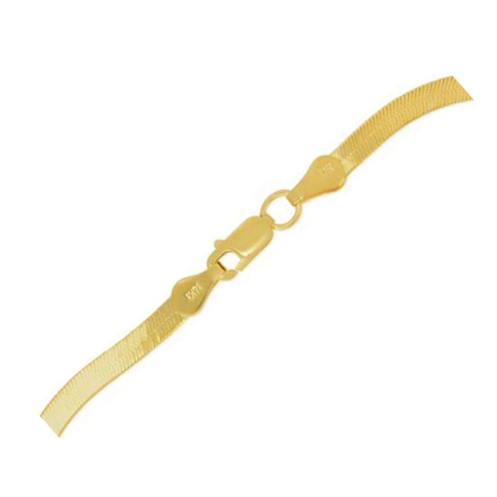 14k Yellow Gold Super Flex Herringbone Chain (1.50 mm) - 16"