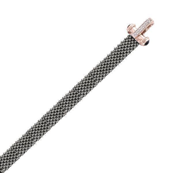 Sterling Silver Fashion Bracelet with Cubic Zirconia stones