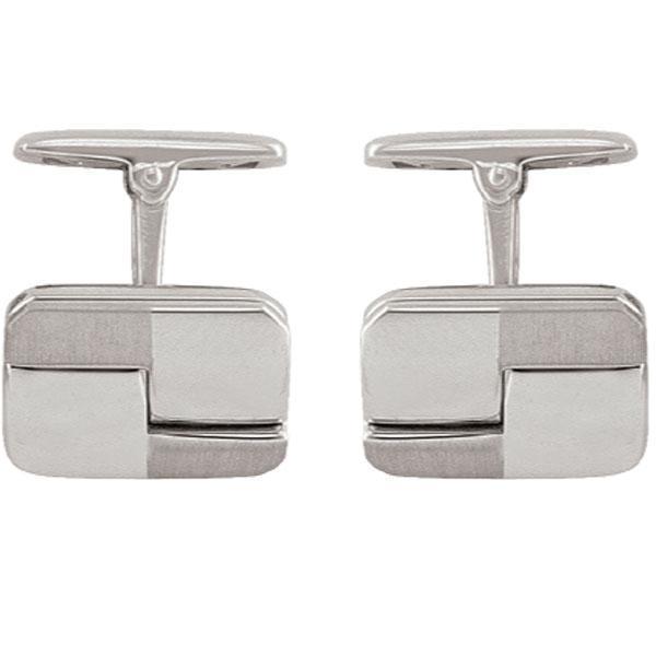 Sterling Silver Cufflinks - Box - SS