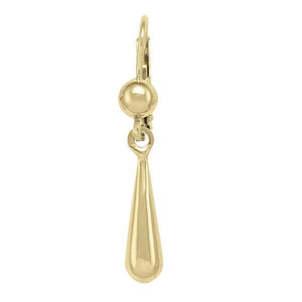 10K Gold Fashion Drop Earrings - 10KY