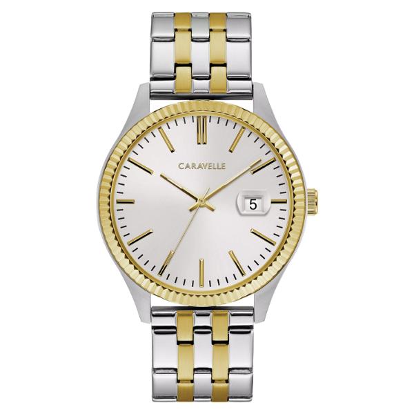 45B148 Dress 3-Hand Date Men Bracelet
