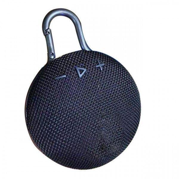 Compact and Powerful Sound Wireless Bluetooth Speaker, Perfect for On-the-Go Adventures and Outdoor Activities KIClip3Max for Universal Cell Phone And Bluetooth Device - Black